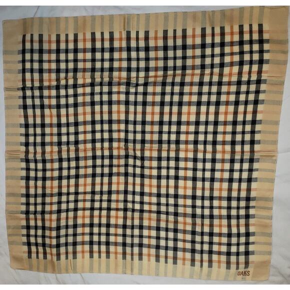 Daks London New Handkerchief Vintage Daks Handkerchief Bandana Neck Scarf Hanky - Picture 1 of 5